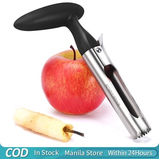 Stainless Steel Fruit Core Separator Apple And Pear Corer Kitchen Gadget With Serrated Blade