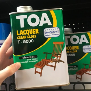 TOA แลคเกอร์เงา รุ่น 5000 ขนาด 1/4 แกลลอน สี T5000