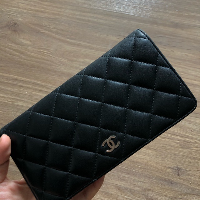 chanel long wallet classic