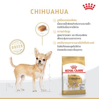 Royal Canin Chihuahua Adult อาหารสุนัขโต พันธุ์ชิวาวา 500 กรัม