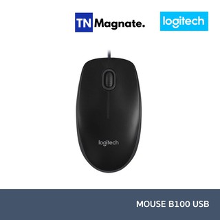 [เมาส์] LOGITECH B100 USB MOUSE BLACK