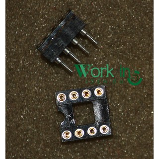 ซ็อกเก็ต ไอซี 8 ขา ขากลม 8 Pin Round IC Sockets