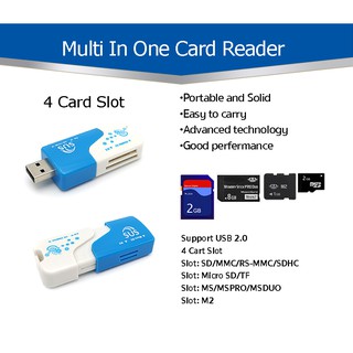 Clearance การ์ดรีดเดอร์ Card reader 4 slot  **SALE!!พิเศษสุด ***