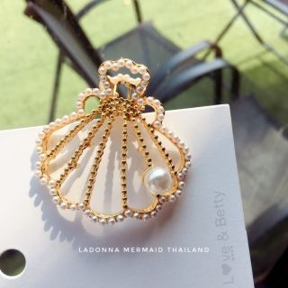 Seashell with pearl Hair clips 🧜‍♀️ สินค้าพร้อมส่ง