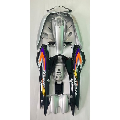 ชุดสีเวฟ100-S 2002 ตัวเก่า สีเทาดำ มีดิสหน้า เต็มคัน ปี2002 พลาสติกABS