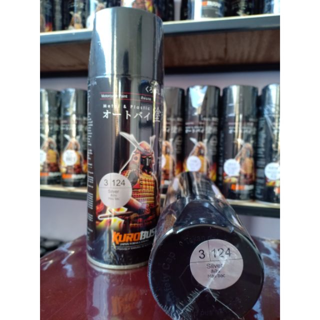 สีสเปรย์ซามูไร เงิน3/124 - รูปที่ 2