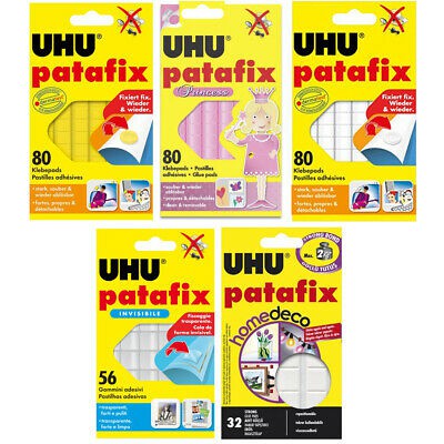 กาวดินน้ำมัน UHU Patafix  (80 แผ่น)