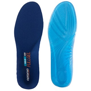 Running Insole พื้นรองเท้ารุ่น WALK 500 (สีน้ำเงิน) พื้นรองเท้า WALK 500 SOLE - BLUE แผ่นเสริมรองเท้า Insole for running