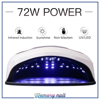 เครื่องอบเจล T2 LED Nail Lamp 72W หน้ากว้าง 29 เซน