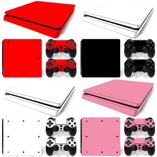 สติกเกอร์ไวนิล สีพื้น สําหรับ Ps4 Slim Ps4 Slim Ps4 Slim