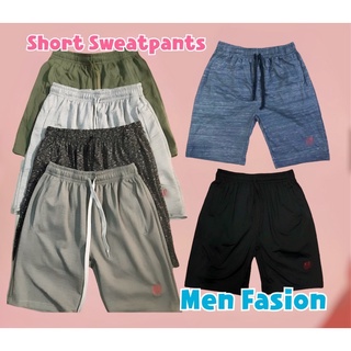 กางเกงขาสั้น Men short กางเกงขาสั้นปัก ผ้านุ่มใส่สบาย New!! Short leg