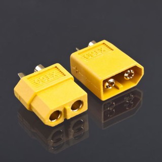 หัวปลั๊ก แจ็ครุ่น : XT60 Connectors มีตัวผู้และตัวเมีย แบตเตอรี่ลิโพ ลิโพ lipo ปลั๊ก