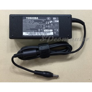 Adapter TOSHIBA อแดปเตอร์ของแท้ TOSHIBA L640 L645 L510 L740 L840 L850 P745 L755D L40-A L40-B 19V 3.95A หัว 5.5*2.5 75W