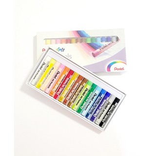 สีชอล์กเพนเทล สีชอล์กน้ำมัน 16สี/กล่อง Pentel Oil Pastels 16 Colored