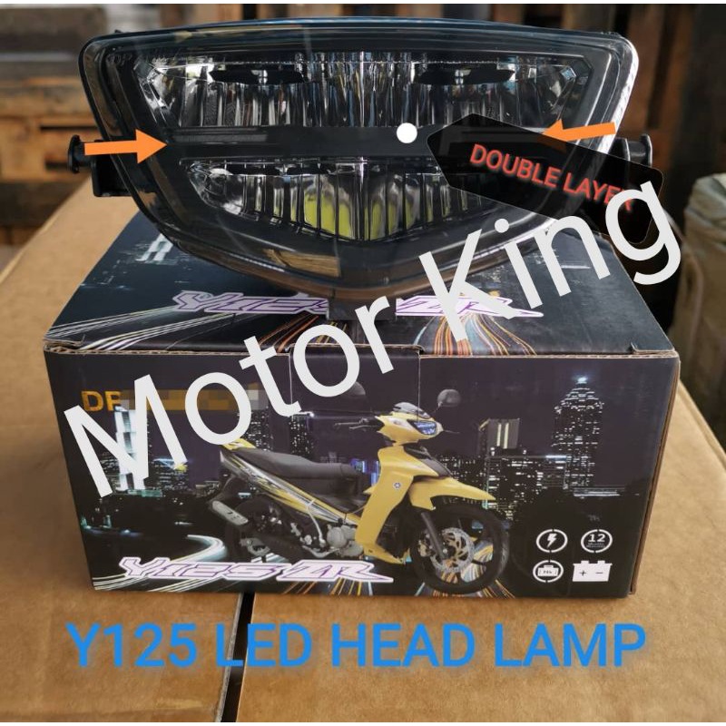 โคมไฟหัว LED โคมไฟหน้าใหญ่ Yamaha 125 125Z 125ZR