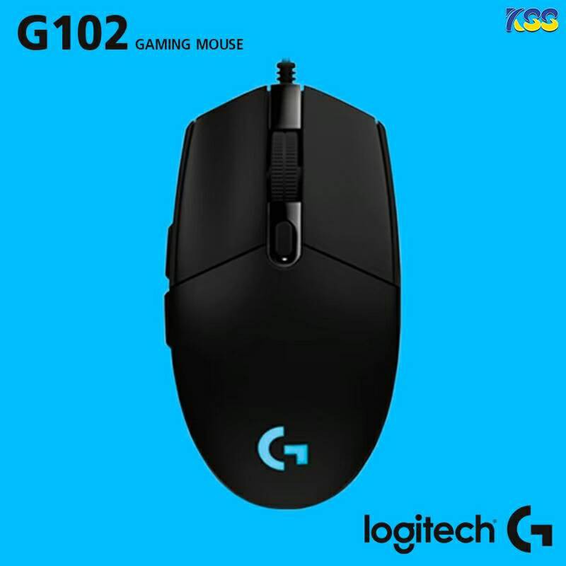 OPTICAL MOUSE LOGITECH (G102) PRODIGY GAMING BLACK