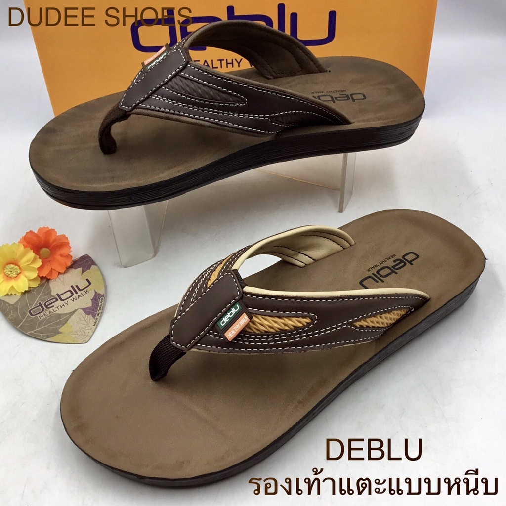 รองเท้าแตะผู้ชายแบบหนีบ (SIZE 29-44) DEBLU (รุ่น M7824)