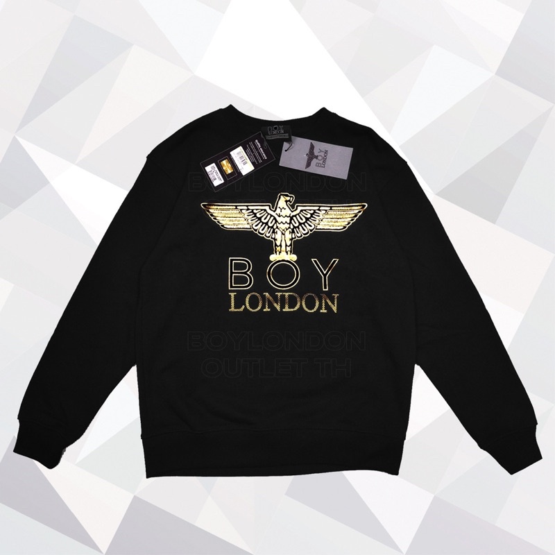 Boy London Sweater รหัส B01MT1115U BlackGold - boylondonoutlet.th ...