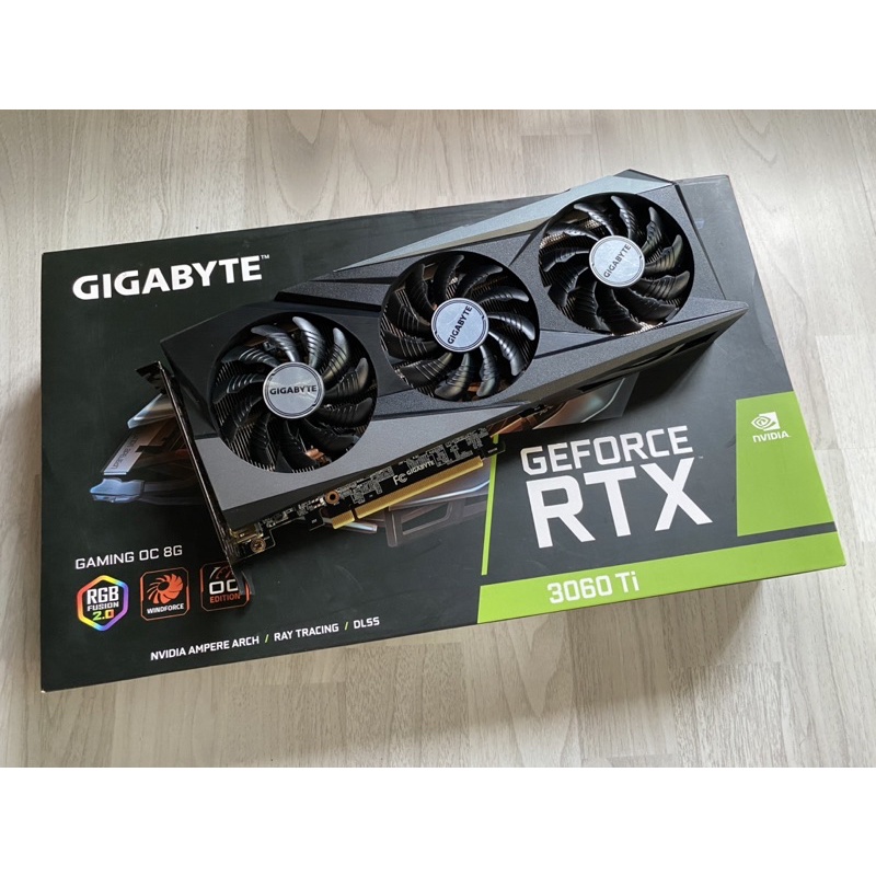 3060ti Gigabyte Gaming OC 8G REV 1.0 …!! มือสอง..!!