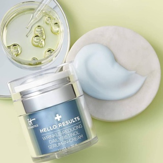 9.15 ลดอีก 340฿ โค้ดshopee[20DDXTRA915]  It Cosmetics Hello Results Wrinkle-Reducing Daily Retinol Serum-in-Cream 50 ml