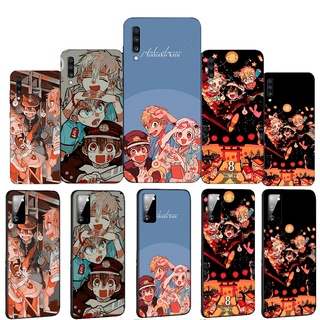 เคสโทรศัพท์มือถือ ซิลิโคนนิ่ม ลายอนิเมะ Toilet-Bound Hanako-kun G190 สีดํา สําหรับ Samsung Galaxy A02S A31 A42 Note 20 10 9 8 Ultra Plus Lite Note20 Note10