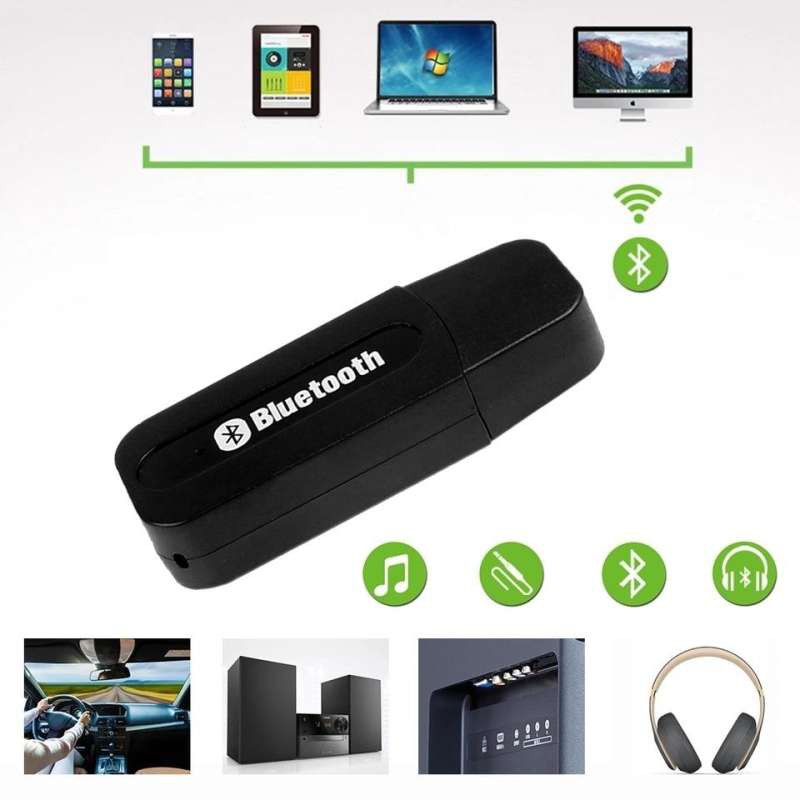 Bluetooth Receiver,USB Bluetooth Audio Music Wireless Receiver Adapter 3.5mm Stereo Audio model:BT-1