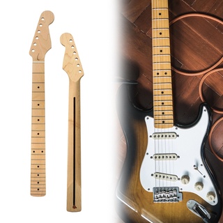 Fingerboard Abalone Dots คอกีตาร์ไฟฟ้า 22 Frets สําหรับ S T Strat