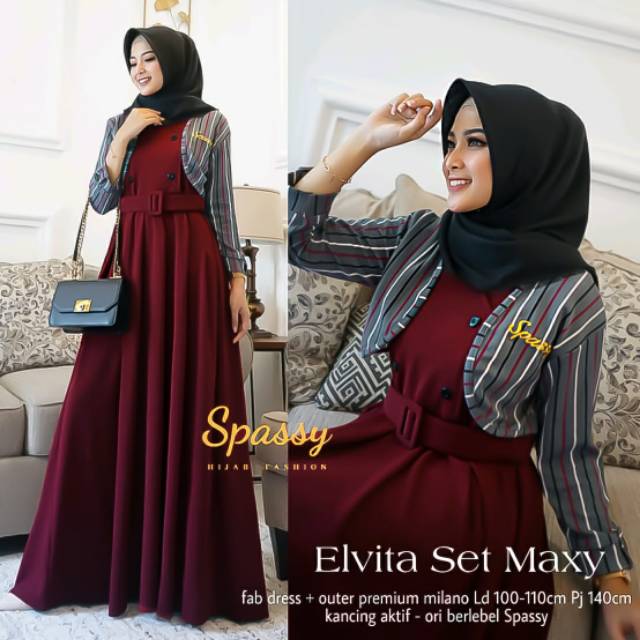 Elvita set maxy original โดย Spassy