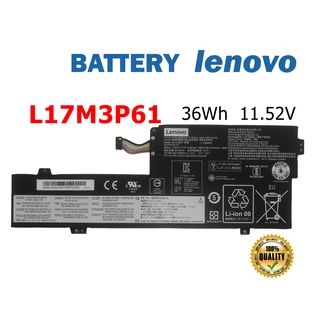 LENOVO แบตเตอรี่ L17M3P61 ของแท้ (สำหรับ IdeaPad 320S-13IKB YOGA 720-12IKB L17L3P61) Lenovo Battery Notebook เลอโนโว