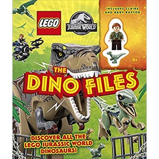 LEGO Jurassic World The Dino Files: with LEGO Jurassic World Claire Minifigure and Baby Raptor! [Hardcover] มือ1 (New)