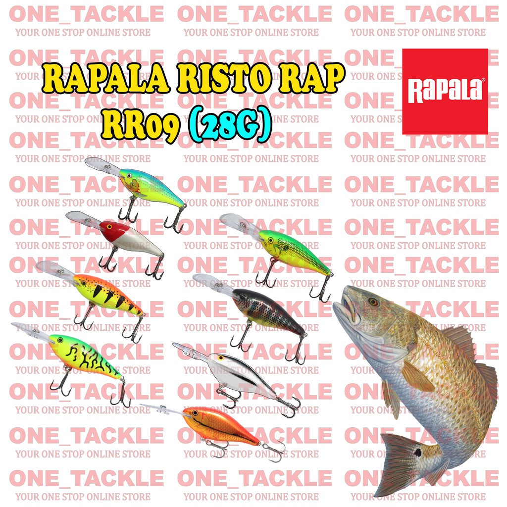 Rapala RISTO RAP 09 เหยื่อลอยน้ํา