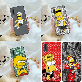 เคสโทรศัพท์มือถือ TPU แบบนิ่ม ลาย 19Mia Bart Simpson สําหรับ Huawei P10 P20 Lite 2018 P30 Pro P Smart 2019 2021