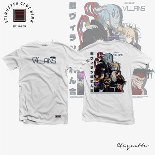 เสื้ออะนิเมะ -- ETQT -- Boku ไม่มีฮีโร่ Academia -- ลีกของ Villian v1 [6/