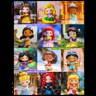 [กล่องยับ] Disney Princess Fairy Tale Friendship series x POP MART ลิขสิทธิ์แท้ ❤️ ดิสนี่ย์ เจ้าหญิง เบล แอเรียล