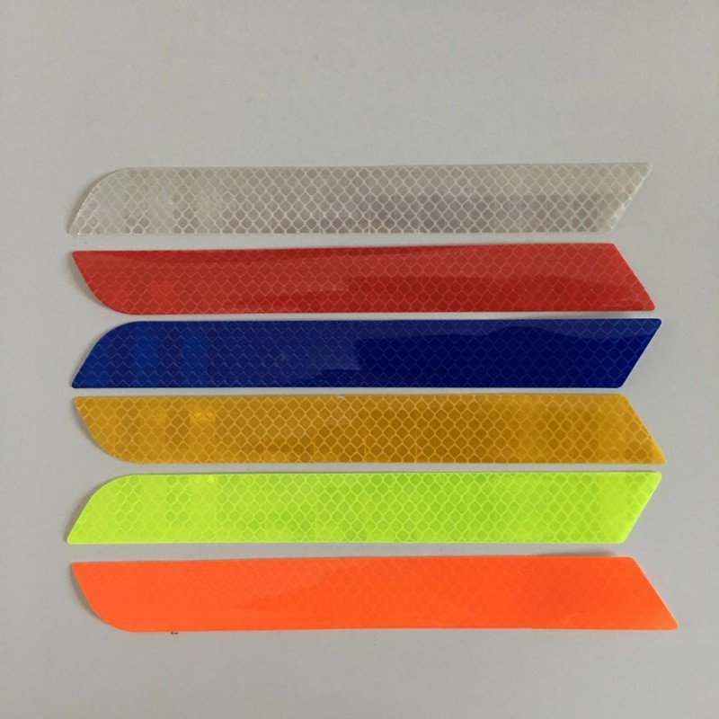 ปรับโฉม&Car Reflective Stickers Safety Reflective Warning Stickers Car