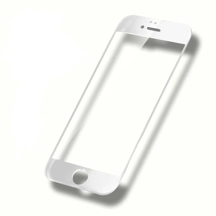 MerNett Tempered Glass 3D cover เต็มจอคลุมขอบ iPhone 6s/6 (White)