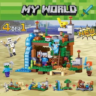 ของเล่นตัวต่อ My World 4 In 1 สําหรับเด็ก