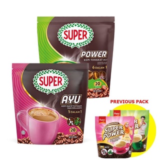 🍮🍮พร้อมส่ง *SUPER POWER กาแฟบำรุงสำหรับผู้หญิง/ท่านชาย นำเข้ามาเลเซียมีฮาลาล