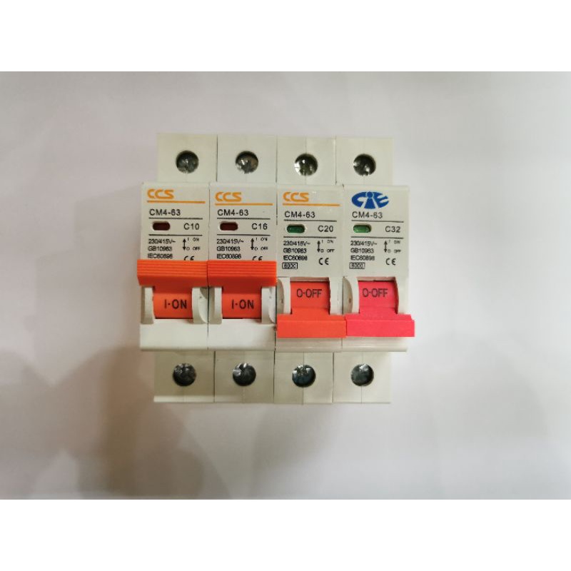 ลูกเซอร์กิต​ เกาะราง CCS 1P 10A,16A,20A,32A ราคา ถูกที่สุด ดีลบีเคเค แกลเลอรีภาพที่ 5