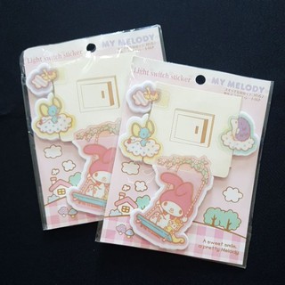 ของใหม่ สติกเกอร์ติดสวิชไฟ Sanrio