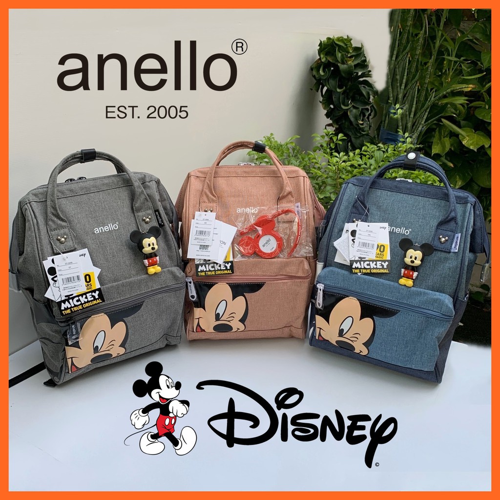 Anello Disney Mickey เป้สะพายหลัง ของแท้ 100%