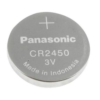 ถ่าน Panasonic CR2450 Lithium 3V จำนวน 1ก้อน