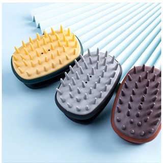 Silicone Comb Brush หวีแปรงซิลิโคนนวดศรีษะบำรุงเส้นผม