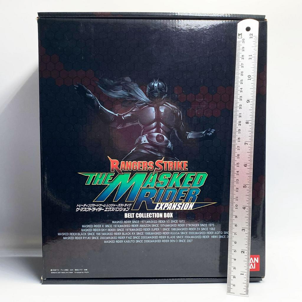 Bandai Limited Showa Rangers Strike Belt Collection Box Folder แฟ้มใส่การ์ด อัลบั้มการ์ด Masked Rider Kamen Rider