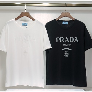 [S-5XL]ใหม่ เสื้อยืดแขนสั้น ผ้าฝ้าย พิมพ์ลายตัวอักษร 3D พลัสไซซ์ S-3XL