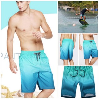 กางเกงว่ายน้ำ งานดี Wakeboard ผ้าแห้งเร็วส่งไว, L-3XL