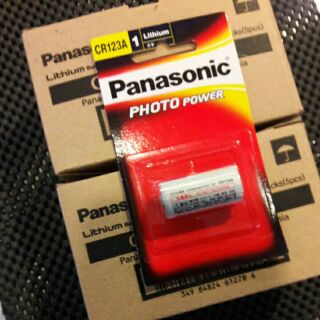 Pack10 Panasonic CR123 CR123A 3V by ครูแว่น frogmangear