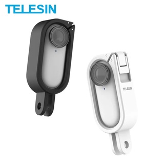 TELESIN Protective Frame Mount Quick Release installlation 1/4 Screw Hole Adjustable Angle Bracket for Insta360 GO 2