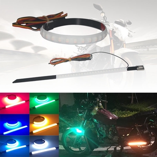 แถบไฟเลี้ยว LED 3014 25 ซม. สําหรับตกแต่งรถจักรยานยนต์ Kawasaki Honda Africa