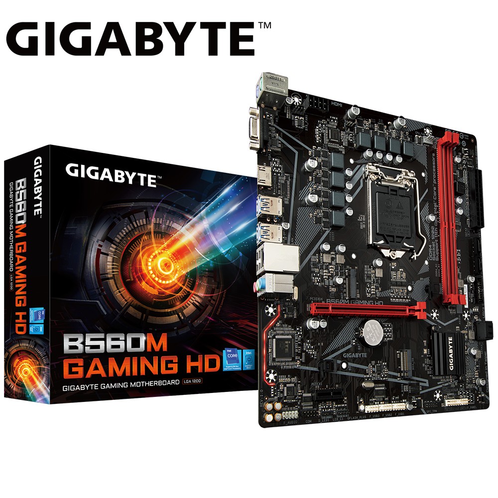 MAINBOARD (เมนบอร์ด) 1200 GIGABYTE B560M GAMING HD Warranty 3 - Y